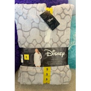 Womens Minnie Mouse Fleece Lounge Hoodie